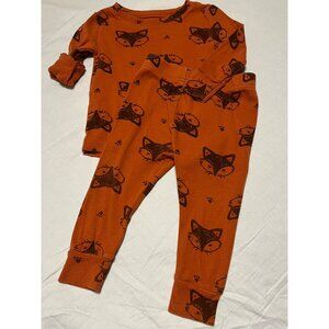 Old Navy Baby Pajama Set & Bodysuit Bundle - 12-18 Months - 100% Cotton - Fox Pr